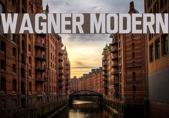 Wagner Modern Font examples