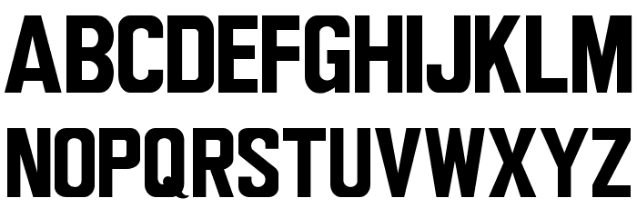 Wagner Modern Font LOWERCASE
