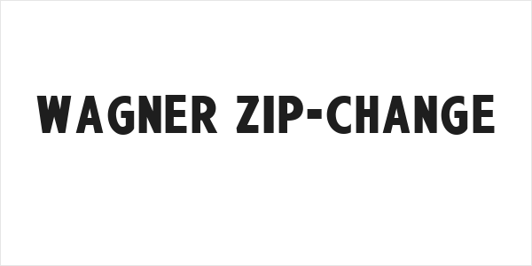 Wagner Zip-Change Logo