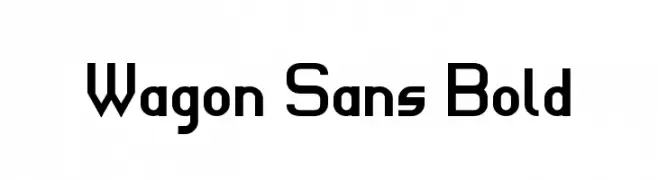 Wagon Sans Bold  Frei Schriftart Herunterladen