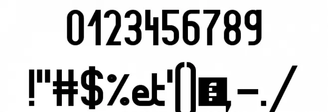 Wagon Sans Bold Font OTHER CHARS