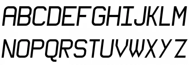 Wagon Sans Italic Шрифта ВЕРХНИЙ