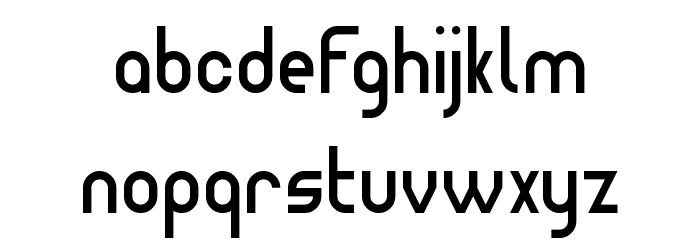 Wagon Sans Two Font LOWERCASE