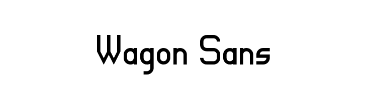 Wagon Sans फ़ॉन्ट