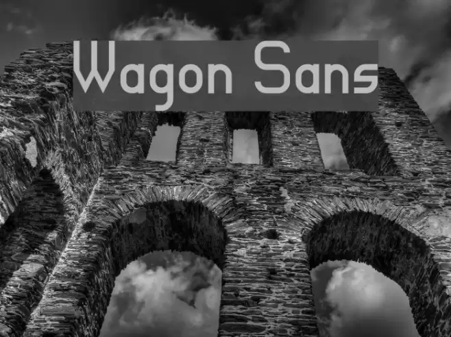 Wagon Sans Font examples