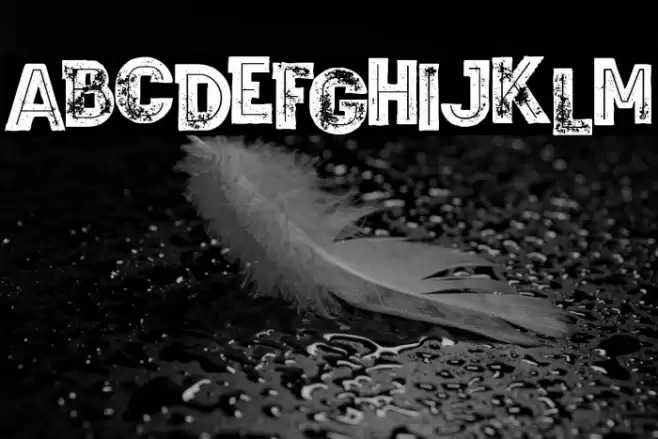 Wagoon Bold Inline Grunge Font examples