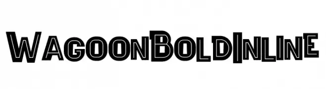 Wagoon Bold Inline  Frei Schriftart Herunterladen