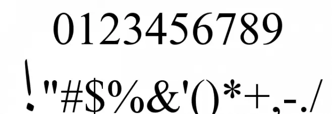 WahabSahito Font OTHER CHARS