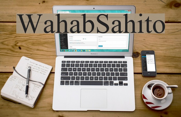 WahabSahito Font examples