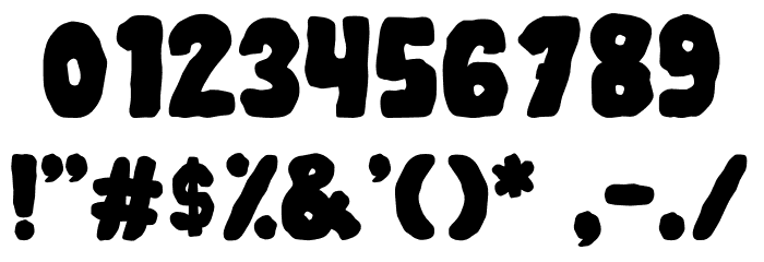 Wahana Awan Font OTHER CHARS