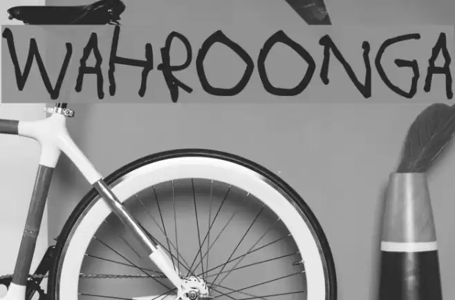 Wahroonga Font examples