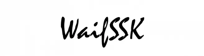 WaifSSK  Скачать бесплатные шрифты