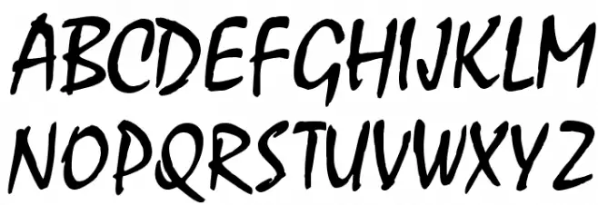 WaifSSK Schriftart Groß