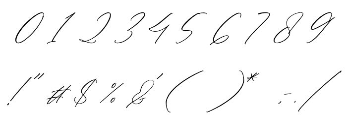 Waittelian Grolinda Font OTHER CHARS