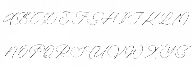 Waittelian Grolinda Schriftart Groß