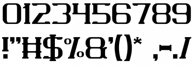 Wajah mu Malaikat Font OTHER CHARS
