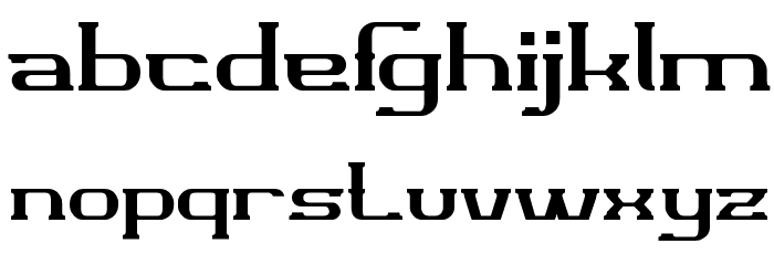 Wajah mu Malaikat Font LOWERCASE