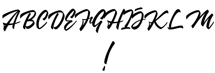 Wakanda Font OTHER CHARS