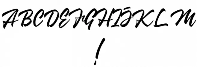 Wakanda Font OTHER CHARS