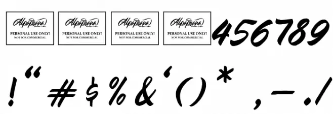 Wakanda Font OTHER CHARS