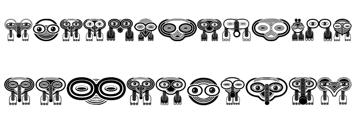 Wakazi Regular Font LOWERCASE