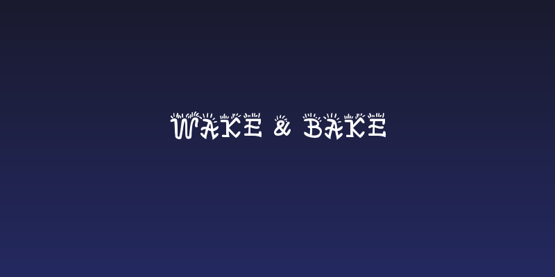 Wake & Bake Social Header