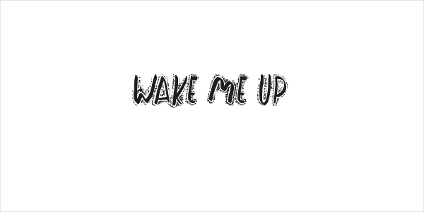 Wake Me Up Logo
