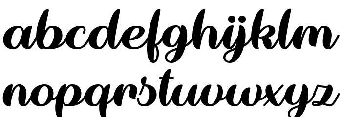Wake The Warrior Regular Font LOWERCASE