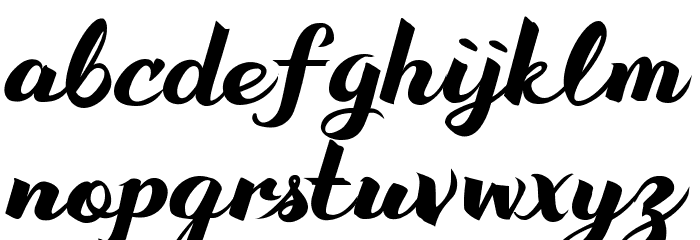 Wake Up Bro Font LOWERCASE