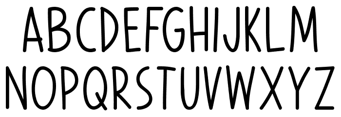 Wake Up Now Font LOWERCASE