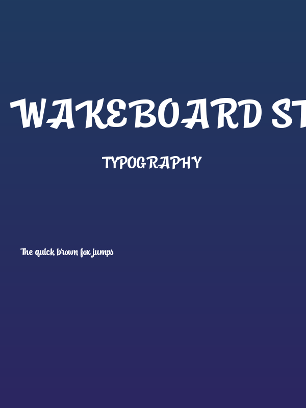 Wakeboard Studio Poster