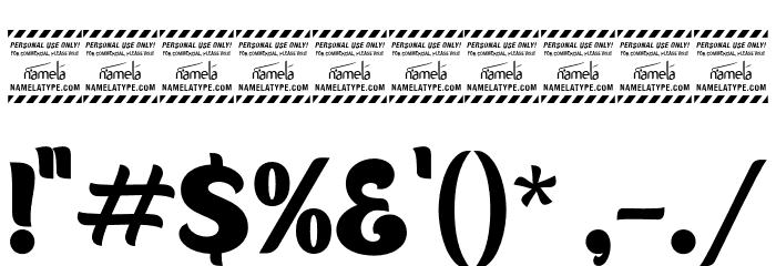 Wakel DEMO Regular Font OTHER CHARS