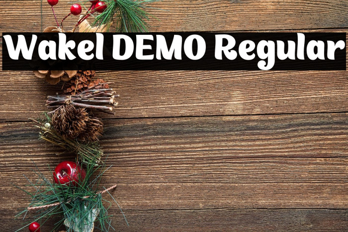 Wakel DEMO Regular Example 1