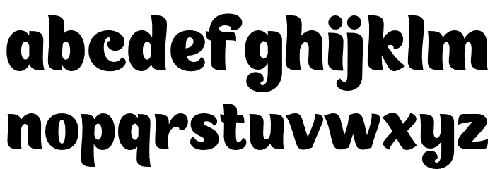 Wakel DEMO Regular Font LOWERCASE
