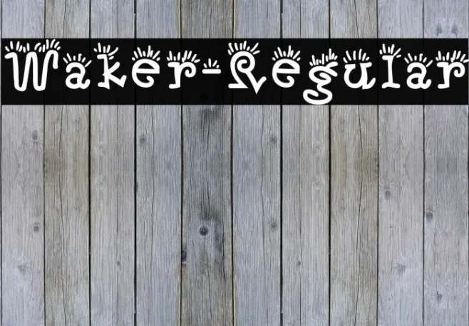 Waker-Regular Example 3