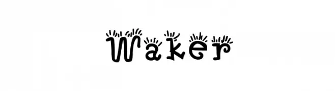 Waker  Free Fonts Download