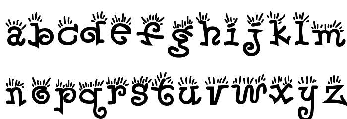 Waker Font LOWERCASE