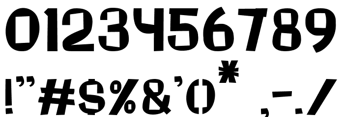 Wakiki Font OTHER CHARS