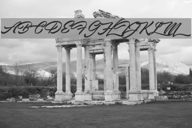 Waking Stones Personal Use Font examples