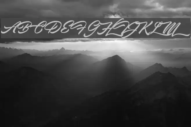 Waking Stones Personal Use Font examples