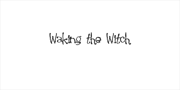 Waking the Witch Logo