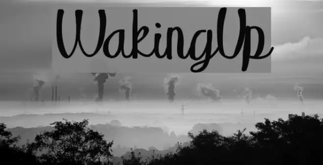WakingUp Font examples