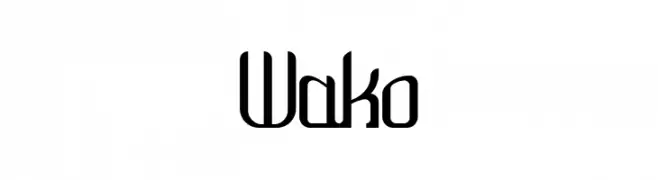 Wako  नि: शुल्क फ़ॉन्ट्स डाउनलोड