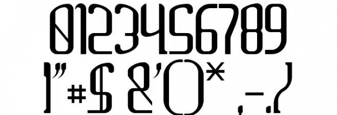 Wako Font OTHER CHARS