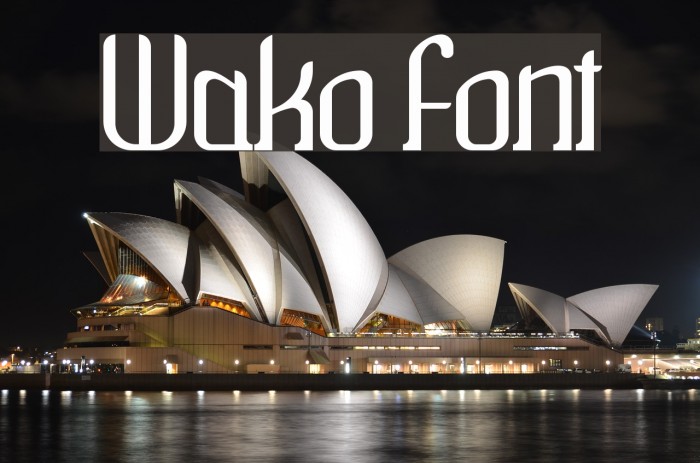 Wako Fonte examples