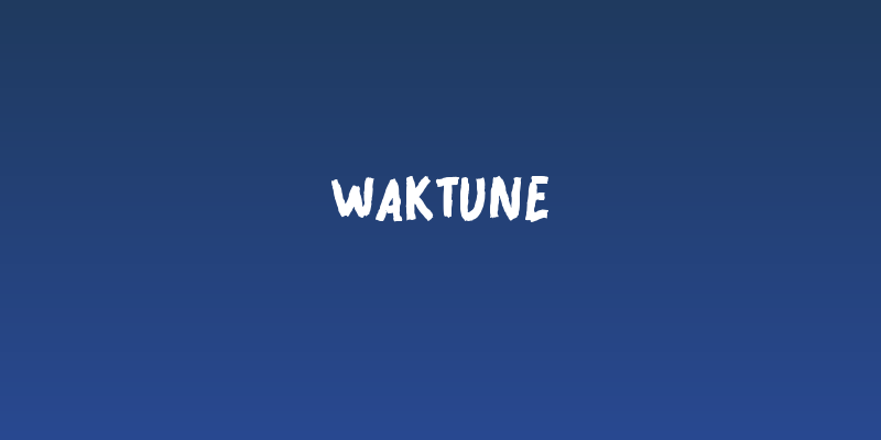 Waktune Social Header
