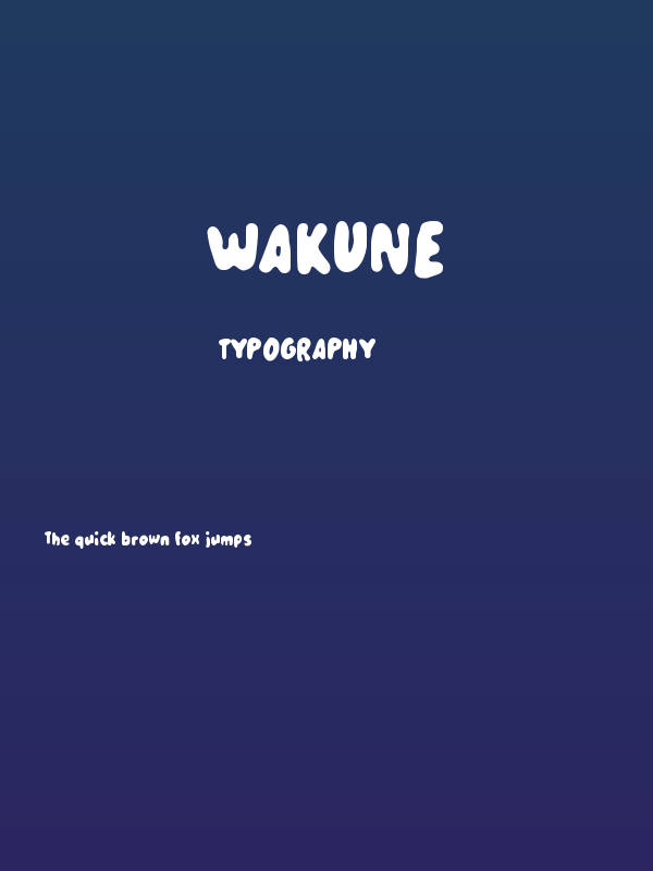 Wakune Poster