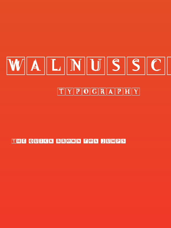 WalNussCaps Poster