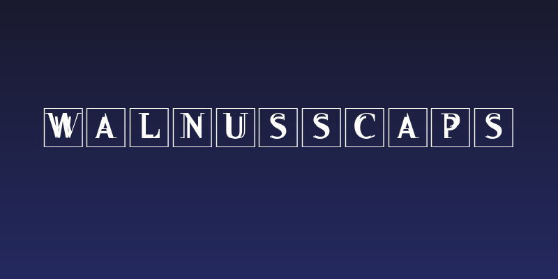 WalNussCaps Social Header