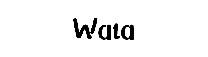 Wala  नि: शुल्क फ़ॉन्ट्स डाउनलोड